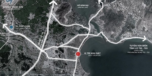 Dự án Sunbay Park Ninh Thuận có vị trí đắc địa